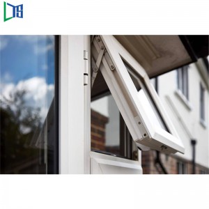 As2047 Αυστραλία Standard εξαίρετο διπλό τζάμια αλουμινίου παράθυρο τέντας με καλές Hardware Steel Mesh