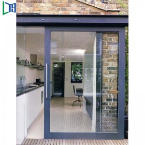Αλουμινίου είσοδο συρόμενη πόρτα σκληρυμένο γυαλί 2019 εμπορική πόρτα σχεδίασης πόρτα Starcker