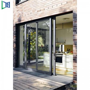 Αυστραλία Βασική συρόμενη συρόμενη πόρτα με διπλή επίστρωση σκόνης με επίστρωση τελικού υλικού μάρκας