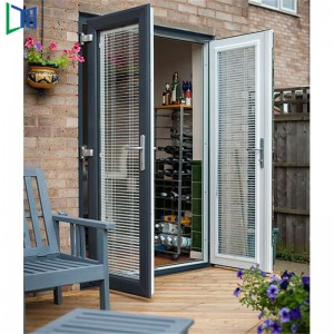 2019 Πόρτες από αλουμίνιο τύπου αλουμινίου Προφίλ αλουμινίου Ήχος απόδειξη θερμότητας απόδειξη εμπορική Grade