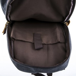 17SC-6457D SGS Πέρασε τρελό δέρμα αλόγων vintage κενό σακίδιο καμβά χονδρικής σακίδιο τσάντα καμβά