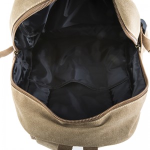 18SC-6806D Κίνα κορυφαία εργοστάσιο ανθεκτικό 16oz πλυμένο υλικό καμβά φυσικό σακίδιο καμβά