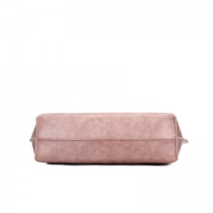 HD0823 - Εργοστάσιο Άμεση πώληση Ροζ λαχανικά PU δερμάτινα τσάντες αγορών για τις γυναίκες