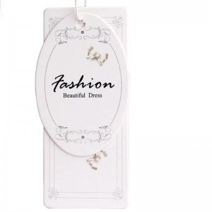 Ετικέτα δημιουργικής μόδας hangtag Ετικέτα hangtag Custom made 04