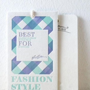 Δημιουργική ετικέτα μόδας hangtag ετικέτα hangtag Προσαρμοσμένη 11