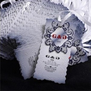 Creative μόδας Ένδυση ετικέτα hangtag Προσαρμοσμένη 12