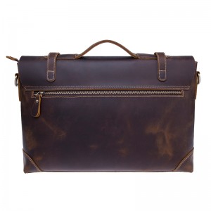 18SG-7296F Υψηλής ποιότητας γνήσια δερμάτινη τσάντα αγγελιοφόρων δερμάτινων χαρτοφυλάκων αγελάδας