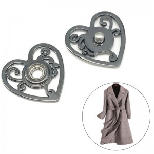 Χονδρικού εμπορίου Εξαρτήματα Ένδυσης Προσαρμοσμένης μόδας Μεταλλικά κουμπιά κοσμήματος Snap 6