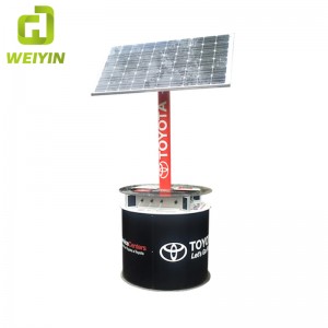 Νέο στυλ υπαίθρια ηλιακή ενέργεια κινητό σταθμό φόρτισης για Smart City