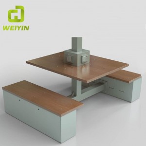 Ηλιακός τροφοδοτημένος κινητός τηλεφωνικός σταθμός φόρτισης Κινητός σταθμός φόρτισης USB για κήπους και πάρκα