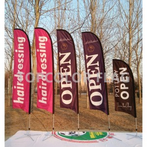 Προσαρμοσμένες σημαίες διαφημιστικού αφρού προσαρμοσμένης εκτύπωσης