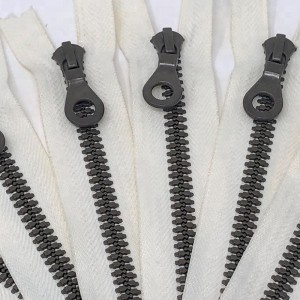 Πλαστικό φερμουάρ Κλειστό άκρο μόδας RIRI δόντια Βαμμένο αυτόματο κλείστρο με κλείδωμα 9