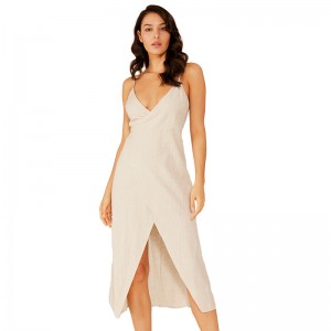 Καλοκαιρινό στυλ σχεδίου μόδας Κομψό σέξι φόρεμα μαύρο φόρεμα βραδινά casual γυναικών DressMM0021