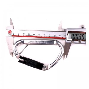 Αεροπορίας αλουμίνιο ορειβασία γρήγορη πόρπη εξωτερική αναρρίχηση βράχου καραμπίνερ κάμπινγκ γυμναστήριο γιόγκα με αξεσουάρ α...