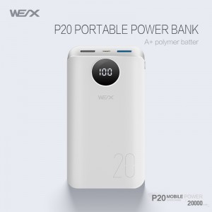 WEX - P20 Τράπεζα ισχύος