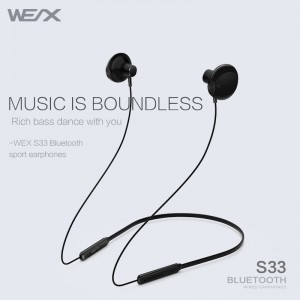 Bluetooth ακουστικά WEX - S33