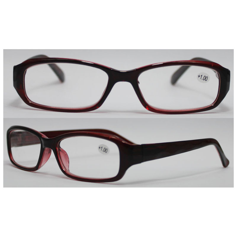 Πλαστικά γυαλιά ανάγνωσης, πλαίσιο PC για άνδρες και γυναίκες