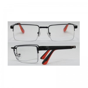 Unisex νεότερο στιλ διπλής όψης γυαλιά ανάγνωσης με μεταλλικούς ναούς, φακό AC, CE και FDA πρότυπα,