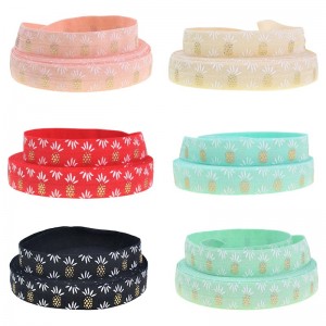 12 # έθιμο Υψηλής Ποιότητας 5/8 Fold Over Elastic