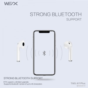 WEX - A11 TWS Ακουστικό Bluetooth