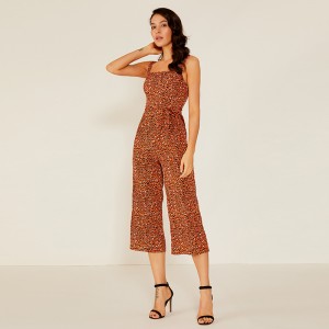 Γυναίκες Νίκαιας Υψηλής Ποιότητας Wide Leg Floral Boho Jumpsuit