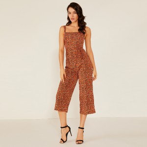 Γυναίκες Νίκαιας Υψηλής Ποιότητας Wide Leg Floral Boho Jumpsuit