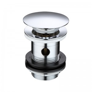 Κουτί μπανιέρα Brass κάντε κλικ στο σκουπίδι pop up