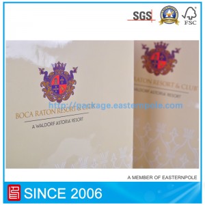 Τσάντα πολυτελείας χαρτιού με δεμένη χειρολαβή