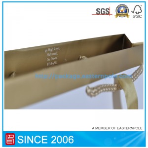 Τσάντα μεταφοράς χαρτιού Pantone με έγχρωμη εκτύπωση