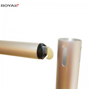 Σωλήνας και κουρτίνας Τηλεσκοπική εγκάρσια ράβδος 2'-3 '