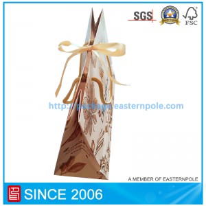 Τσάντα πολυτελείας για συσκευασία κεριών με κλείσιμο με κορδέλα