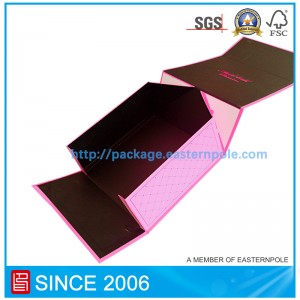 Πολυτελές άκαμπτο πτυσσόμενο κιβώτιο με έθιμο σχεδιασμό