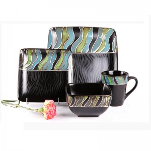 Φτηνές κεραμικές εκλεκτές πορσελάνες παραδοσιακές αιθιοπικές επιλογές δείπνου