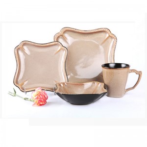 Φτηνές κεραμικές εκλεκτές πορσελάνες παραδοσιακές αιθιοπικές επιλογές δείπνου