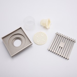 Ο ορείχαλκος καλύπτει τα καλύμματα αποχέτευσης δαπέδου γκαράζ