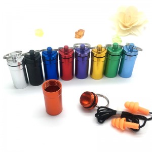 Μπουκάλι φαρμάκου από κράμα αλουμινίου και μπουκάλι αλουμινίου ακουστικού