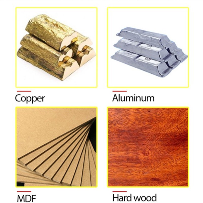 Σπειροειδές 60 βαθμού V Εργαλείο χάραξης χαλύβδινων πλακών με μύτη κοπής CNC 1/8 ίντσας για αλουμίνιο MDF σκληρού ξύλου χαλκού 5PCS