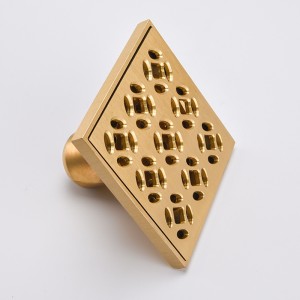 Χώρος πλυσίματος ορείχαλκου πάτωμα ντους αποστράγγισης σχάρα σφράγιση