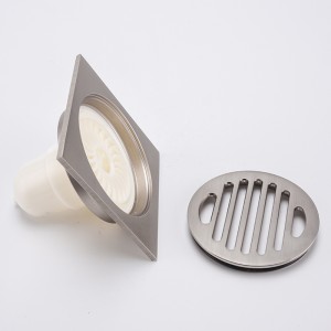 Απορροφητικό ορείχαλκο nickle ντους πάτωμα σχάρα αποστράγγισης τιμή παγίδα