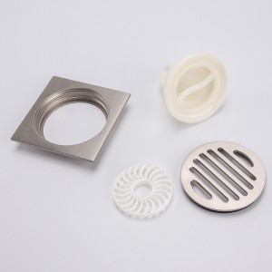 Απορροφητικό ορείχαλκο nickle ντους πάτωμα σχάρα αποστράγγισης τιμή παγίδα