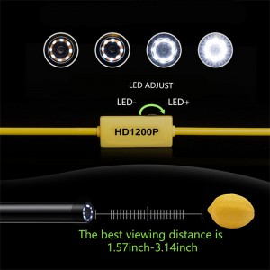 Ασύρματο ενδοσκόπιο 2.0 megapixel HD WiFi φωτογραφική μηχανή Borescope Micro Interface Αδιάβροχη φωτογραφική μηχανή επιθεώρησης Snake για Android, iOS και Wind...