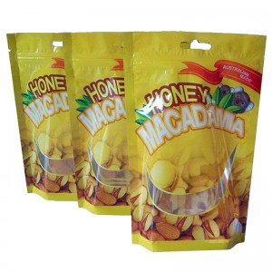 Κίνα προμηθευτές έθιμο τυπωμένο πλαστικό stand up σακούλα, καραμέλα ή ζάχαρη ή σνακ χρήση τσάντες ziplock mylar, τροφίμων doypack βαθμού