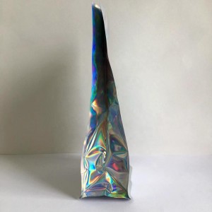 Προσαρμοσμένο τυπωμένο λογότυπο OEM λέιζερ επίπεδη κατώτατη στάση μέχρι τσάντα