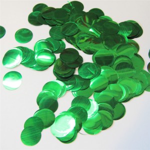 Μεταλλικό φύλλο κομφετί Party Διακόσμηση με διαφορά σχήμα