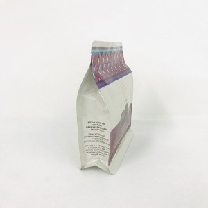 ζεστό πώληση 8 πλευρική σφραγίδα προσαρμοσμένο σχέδιο λογότυπο τυπωμένη τσάντα συσκευασίας σοκολάτας τροφίμων