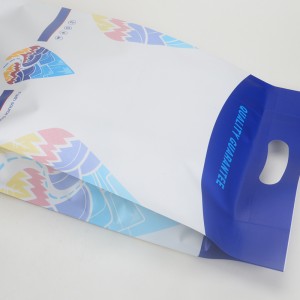 τσάντα για τα κατοικίδια ζώα τσάντα αλουμινίου πλαστικές πλαστικές σακούλες πυθμένα με κούρεμα λαβή κοπής οπών