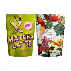 Θήκη με φερμουάρ Kraft Paper Stand Up Συσκευασία Τροφίμων Ziplock Τσάντα Doypack Custom Printed