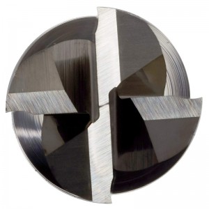 Έξτρα μακρύ στερεό μύλο καρβιδίου, 4 φλέβες, 1/4 \