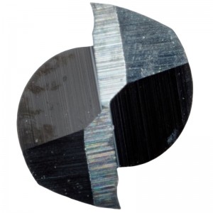 Στερεά μύλος καρβιδίου υψηλής ποιότητας, 2 φλ., 1/8