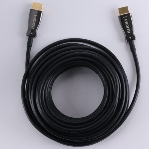 Λειτουργία ARC Fiber HDMI CABLE (Οπτική οπτική ίνα), Optoelectronic Hybrid; Metal Shell, 4Κ